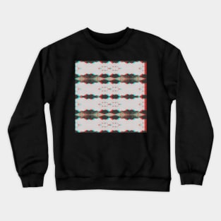 Red abstract design pattern Crewneck Sweatshirt